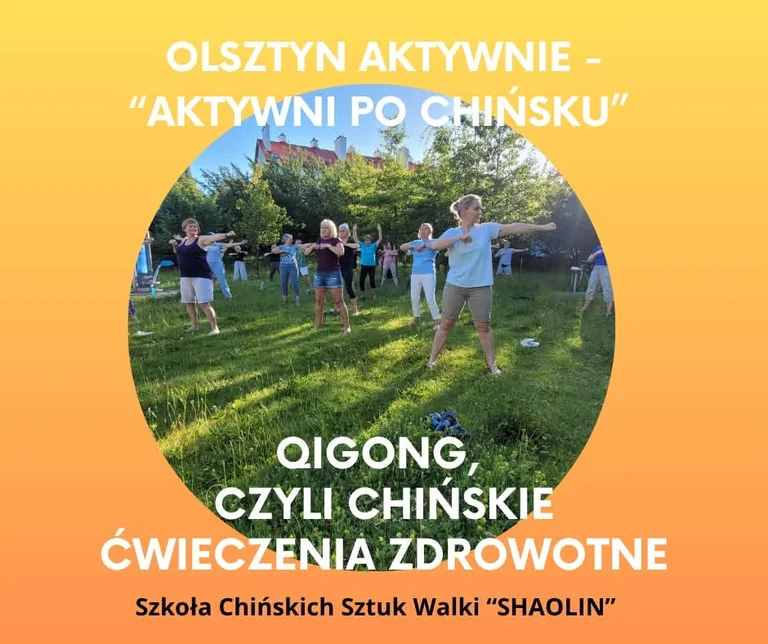 Olsztyn Aktywnie: bezpłatny Qigong 18 sierpnia